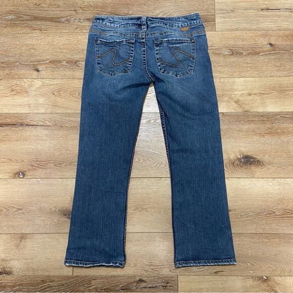 Silver Santorini Cropped Jeans Size 29 - Picture 5 of 8